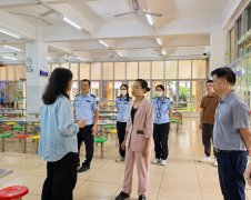 查抄组沉点对学校品平安办理机构设置运